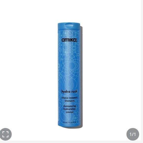 Amika hydro rush intense moisture shampoo with hyaluronic acid, 275ml - Picture 1 of 6